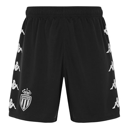 Pantalones AS Monaco Segunda Equipación 2021/2022 Negro